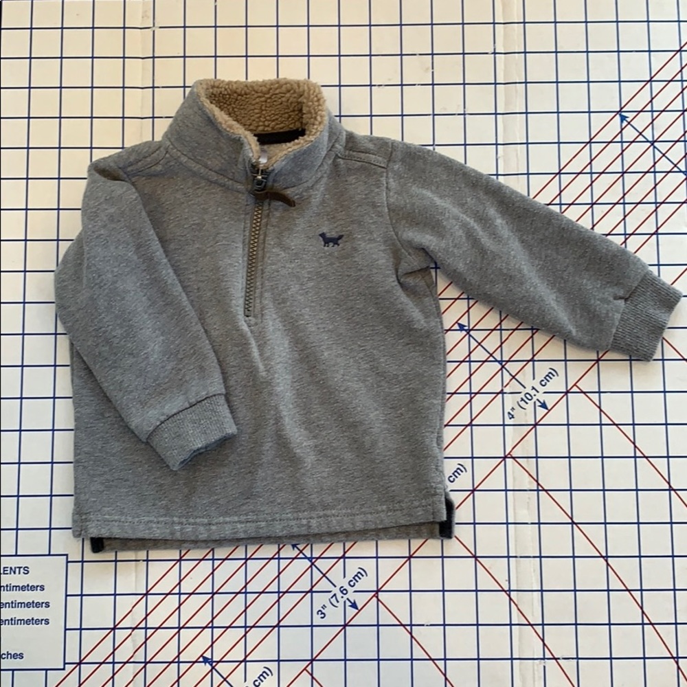 Carters 1/2 zip Sweater